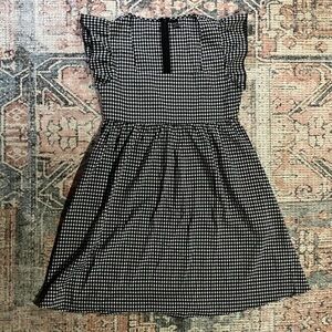 Gingham pinafore size small